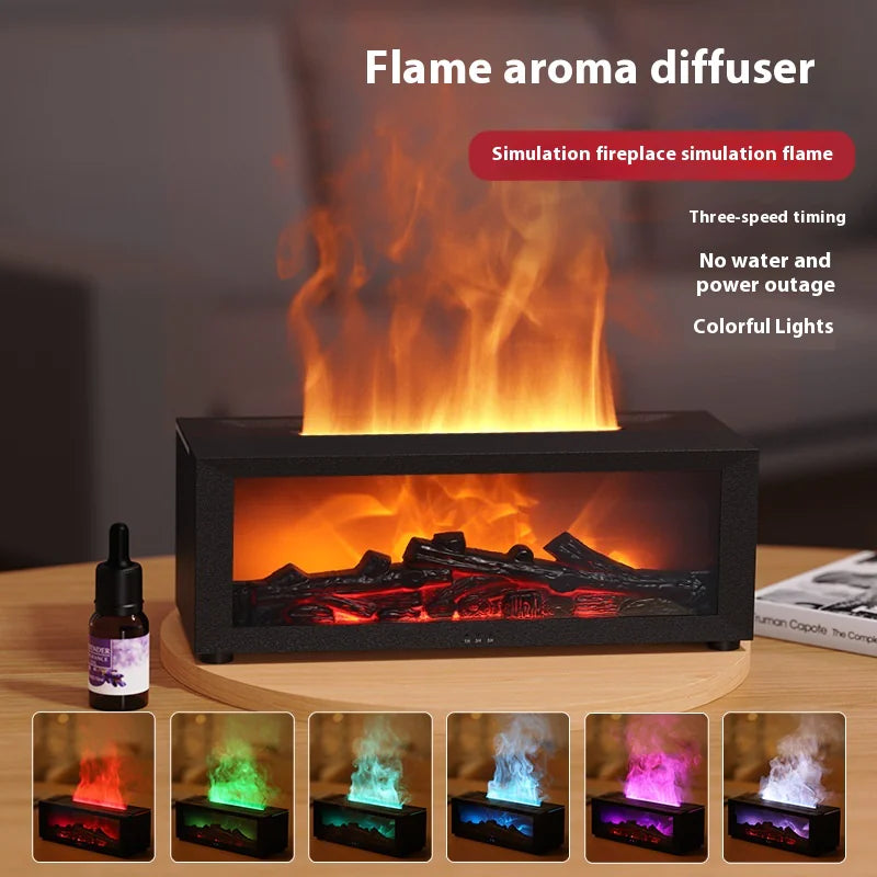 CozyFlameGlow â„¢ Aroma Diffuser