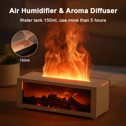 CozyFlameGlow ™ Aroma Diffuser